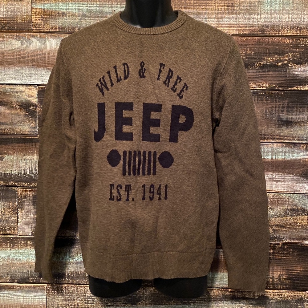 Like New Lucky Brand Rare Jeep Sweater